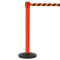 Queue Solutions SafetyPro 300, Orange, 16' Yellow/black ESD PROTECTED AREA Belt SPRO300O-YBEPA160
